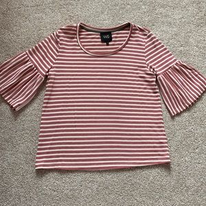 Short Bell Sleeves top